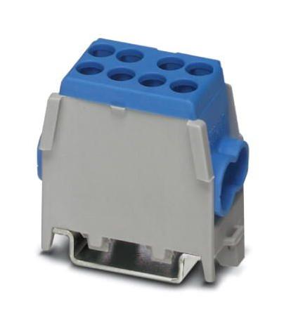 UDB 2X25/16 BU DIN RAIL TB, TRUNK LINE, 4WAY, 2AWG PHOENIX CONTACT