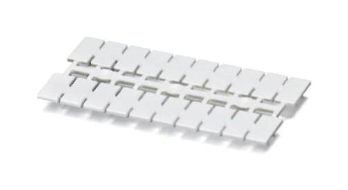 UM1-TM (6X12) MARKER STRIP, BLANK, 6MM, WHITE, TB PHOENIX CONTACT