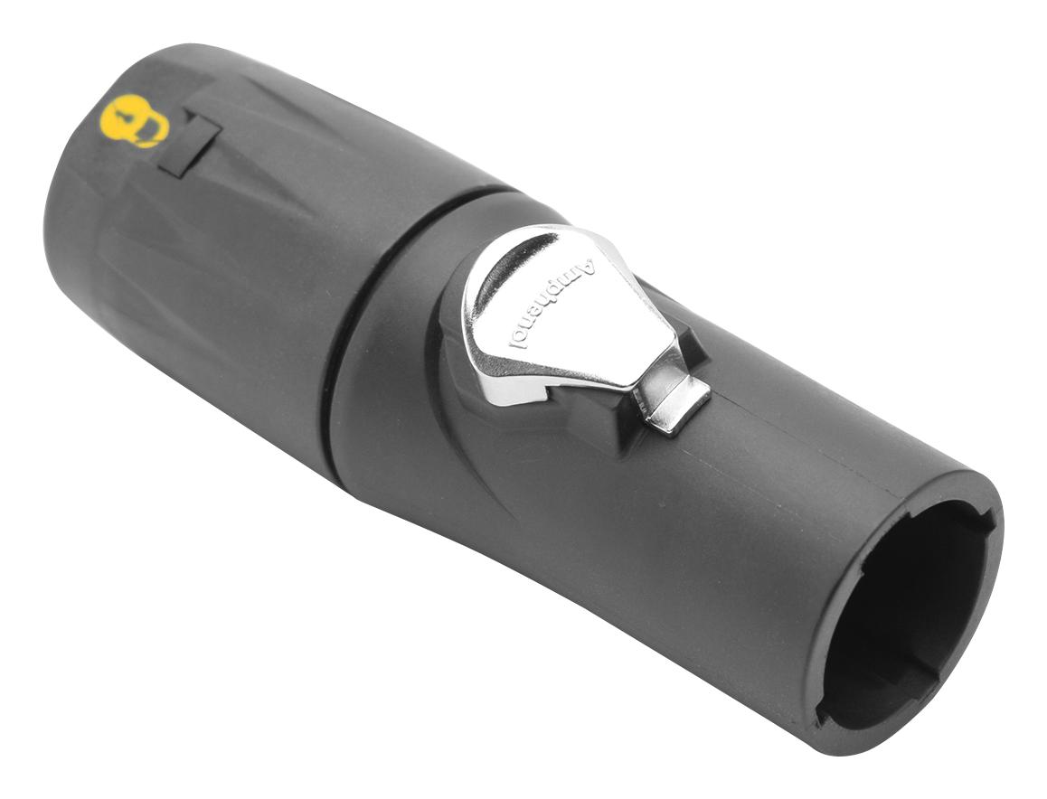 HPT-3-M PWR ENTRY CONN, 2P+PE, PLUG, 16A, SCREW AMPHENOL