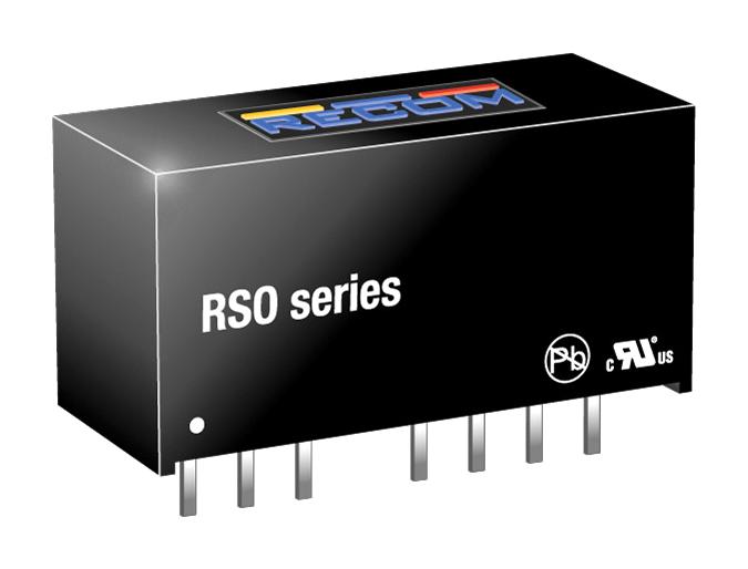 RSO-2405DZ DC-DC CONVERTER, 2 O/P, 1W RECOM POWER