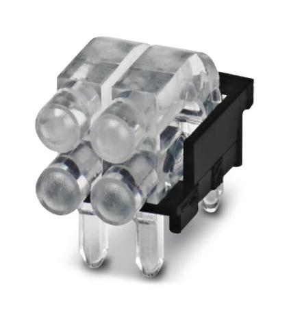 HS LC-H-D2/ R2XC2-2,54 LIGHT GUIDE, CIRCULAR, 4PIPE, PCB PHOENIX CONTACT