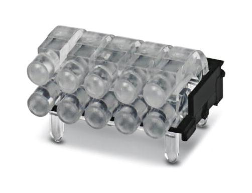 HS LC-H-D2/ R2XC5-2,54 LIGHT GUIDE, CIRCULAR, 10PIPE, PCB PHOENIX CONTACT