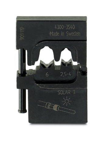 CRIMPFOX-M SR 6-1/DIE CRIMP TOOL DIE, MC3 SOLAR CONNECTOR PHOENIX CONTACT