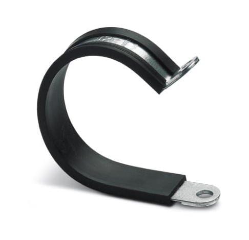 WP-BASE HF 45 HOSE CLAMP, STEEL, 45MM, SILVER/BLACK PHOENIX CONTACT