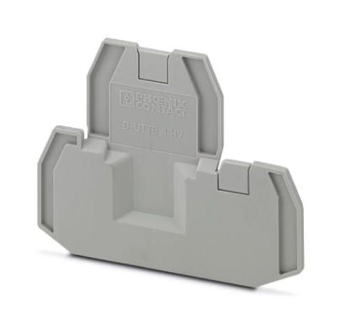 D-UTTB 4 HV END COVER, DOUBLE-LEVEL TB, GREY PHOENIX CONTACT