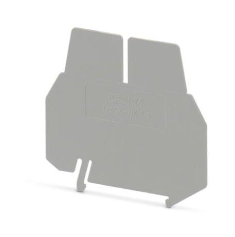 TS-UK 6-T SEPARATING PLATE, DIN RAIL TB, GREY PHOENIX CONTACT