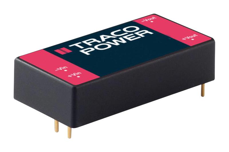 TRI 15-4823 DC-DC CONVERTER, 2 O/P, 15W TRACO POWER