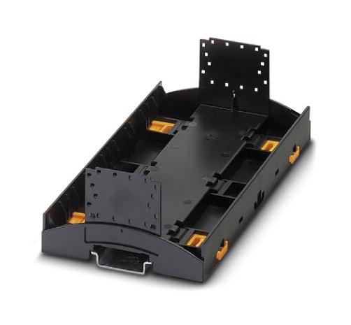 BC 161,6 UT HBUS BK DIN RAIL HOUSING, LOWER, PC, BLACK PHOENIX CONTACT