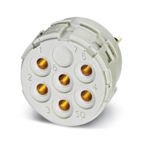 RC-07S1N120000 SENSOR INSERT, SOCKET, 7POS, SOLDER PHOENIX CONTACT