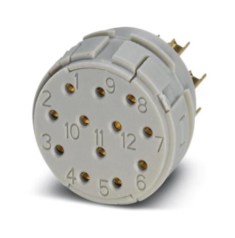 RC-19S1N120000 SENSOR INSERT, SOCKET, 19POS, SOLDER PHOENIX CONTACT