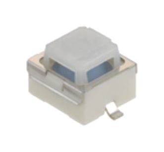 SKPGABE010 TACTILE SWITCH, 0.005A, 12VDC, SMD ALPS ALPINE