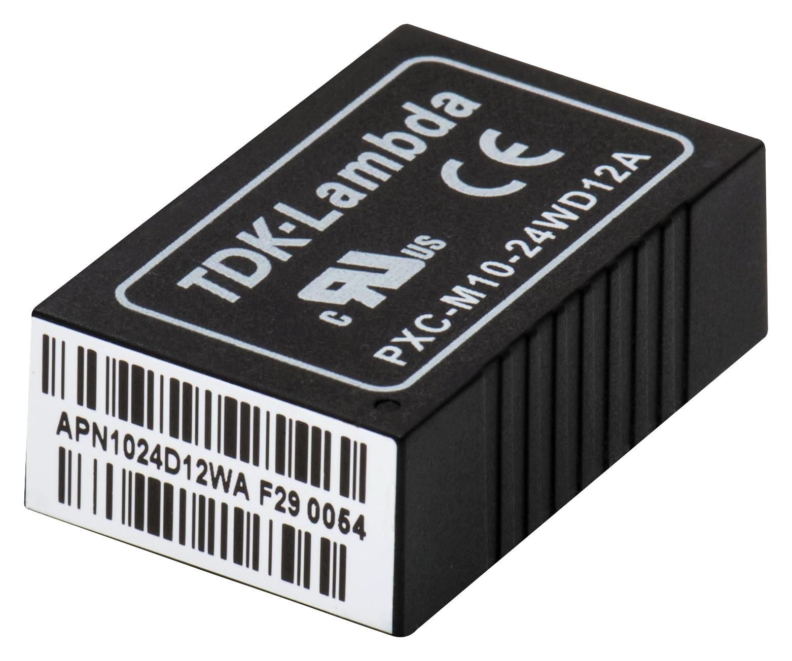 PXC-M06-48WD-15 DC-DC CONVERTER, 2 O/P, 15V, 0.2A TDK-LAMBDA