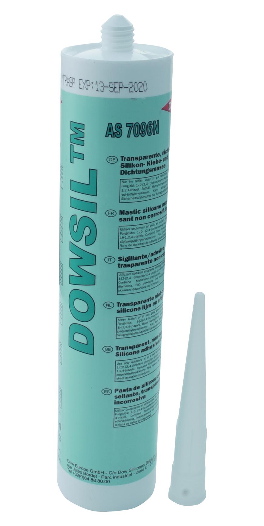 7092 WHITE, 310ML SILICONE 1 PART SEALANT, CARTRIDGE, WHT DOW