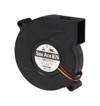 9BD24FC6-1 BLOWER, CENTRIFUGAL, 0.25M3/MIN, 39DBA SANYO DENKI