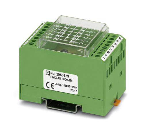 EMG 45-DIO14M DIODE BLOCK, 14DIODE, 0.7A, COMMON ANODE PHOENIX CONTACT