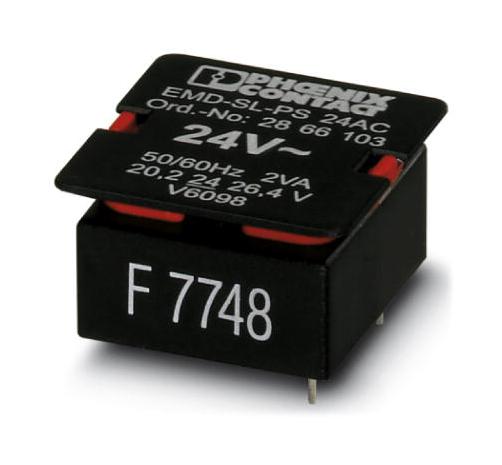 EMD-SL-PS- 24AC POWER RELAY MODULE, 24VAC PHOENIX CONTACT