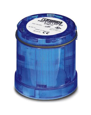 PSD-S OE LED BU LED SIGL INDICATOR, STEADY, 24V, BLUE PHOENIX CONTACT