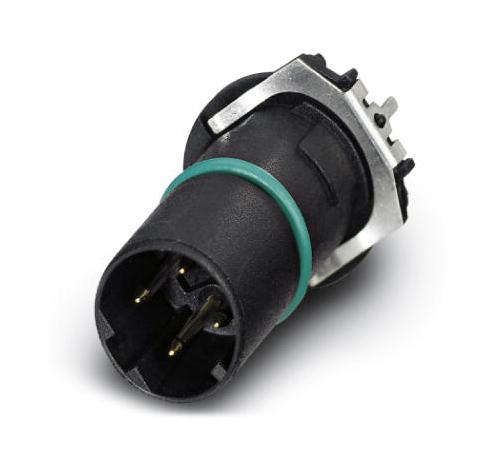 SACC-CIM12MSD4PL180THRSAMPLE SENSOR INSERT, PIN, 4POS, THROUGH HOLE PHOENIX CONTACT