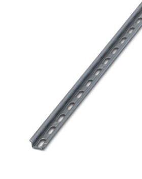 NS 15 BLK PERF 2000MM DIN MOUNTING RAIL, STEEL, 2M PHOENIX CONTACT