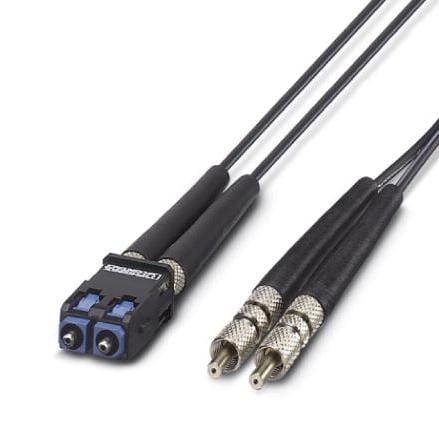 VS-PC-2X-POF-980-SCRJ/FSMA-2 FIBRE OPTIC LEAD, SC-FSMA, 2 FIBRE, 2M PHOENIX CONTACT