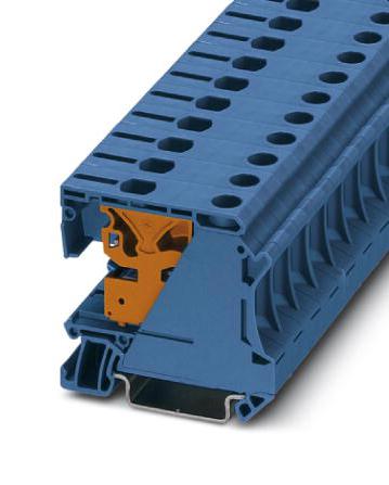 UTN 16 DIN RAIL TB, SCREW, 2POS, 10-4AWG PHOENIX CONTACT