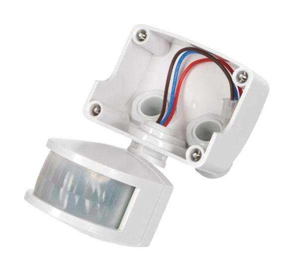 LEDPROSLWH DEDICATED PIR DETECTOR, 180DEG, 12M, WHT TIMEGUARD