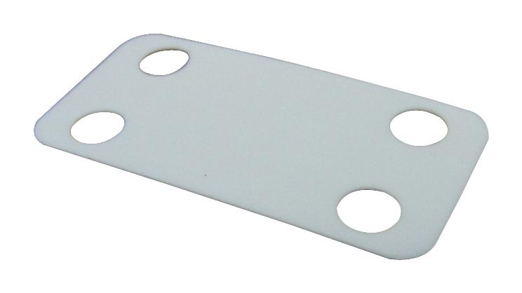 MP175-C MARKER PLATE, 19.1MM X 44.5MM, PA, WHITE PANDUIT