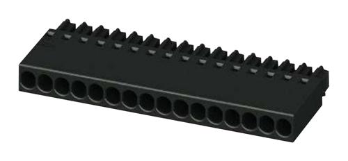 MCC 0,5/16-ST-2,54 TERMINAL BLOCK, PLUGGABLE, 16WAYS, 18AWG PHOENIX CONTACT