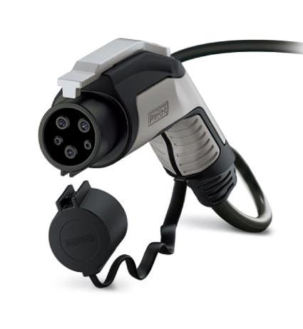 EV-T1G3C-1AC20A-4,0M2,5ESBK01 AC CHARGING CABLE, 4M, 250VAC, 20A, BLK PHOENIX CONTACT