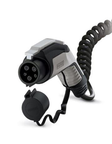 EV-T1G3C-1AC20A-4,0M2,5EHBK01 AC CHARGING CABLE, 4M, 250VAC, 20A, BLK PHOENIX CONTACT