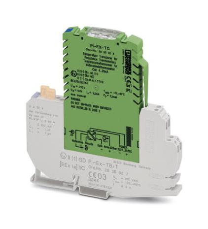 PI-EX-TC SIGNAL CONVERTER, DIN RAIL PHOENIX CONTACT