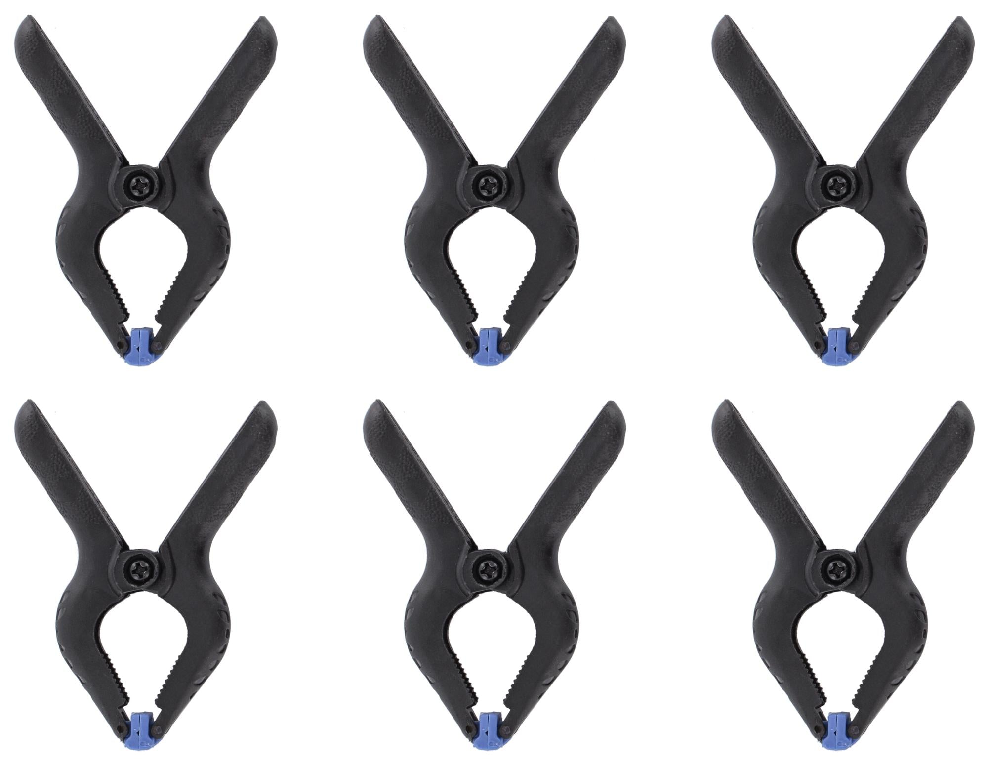 MP002089 NYLON GRIP CLAMP SET, 6PC, LARGE, PK6 MULTICOMP PRO