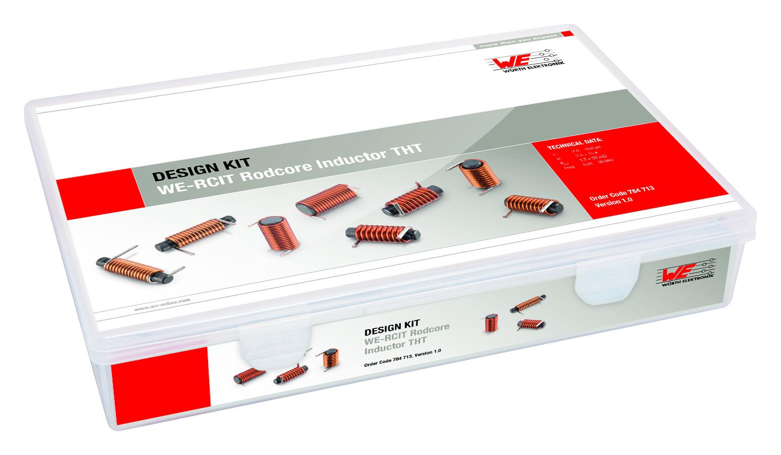784713 RODCORE INDUCTOR KIT WURTH ELEKTRONIK
