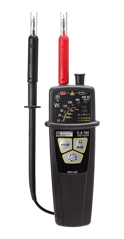 P01191762D TWO-POLE VOLTAGE ABSENCE TESTER, 12-690V CHAUVIN ARNOUX