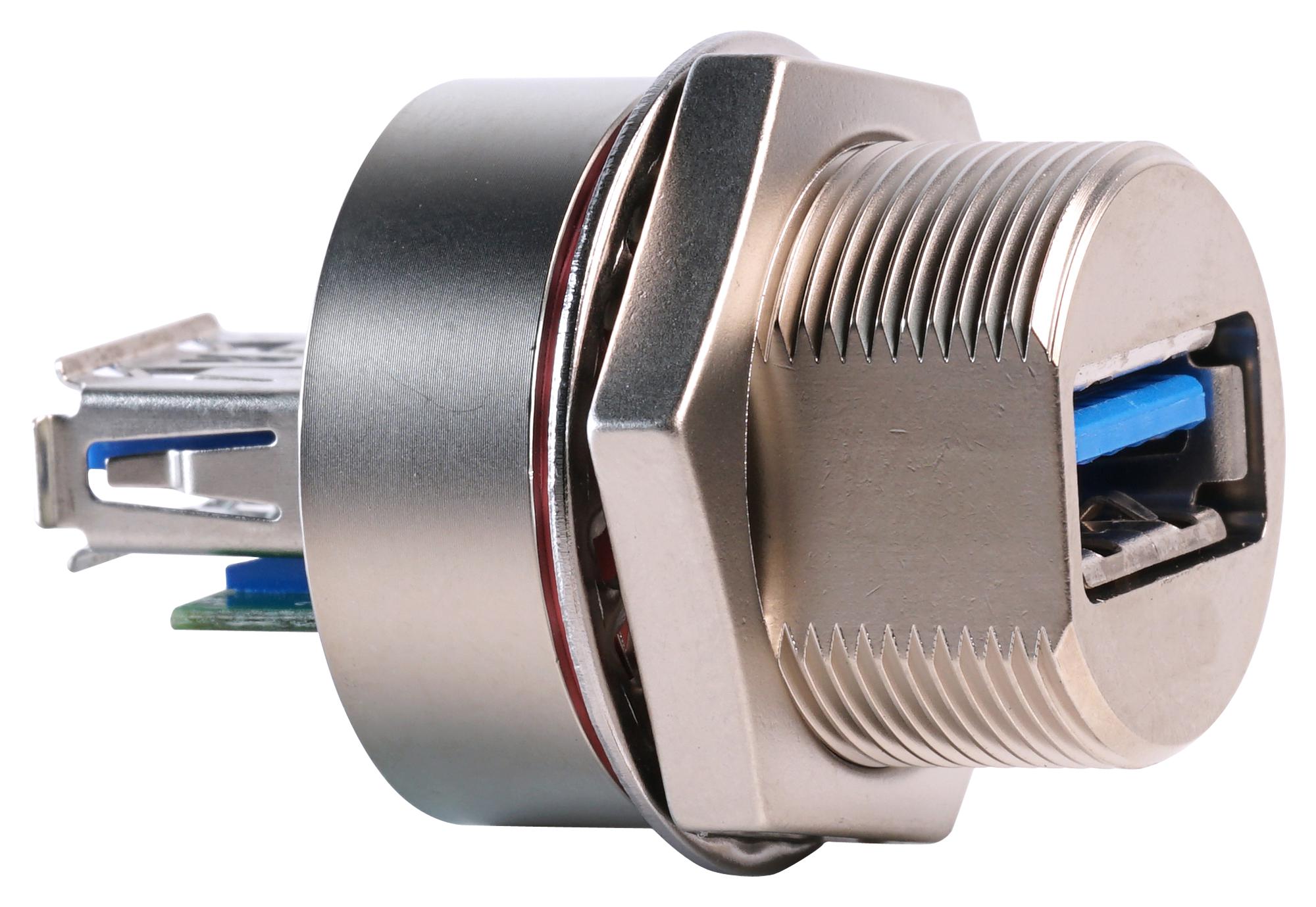 MP002432 ADAPTER, USB 3.0 A RCPT-A RCPT, IP68 MULTICOMP PRO