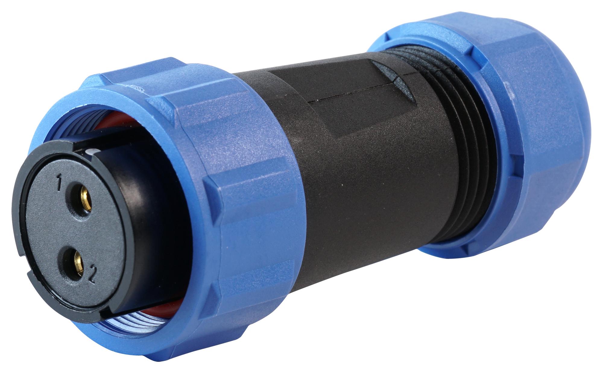 MP002558 CIRCULAR CONNECTOR, 2POS, PLUG, SCREW MULTICOMP PRO