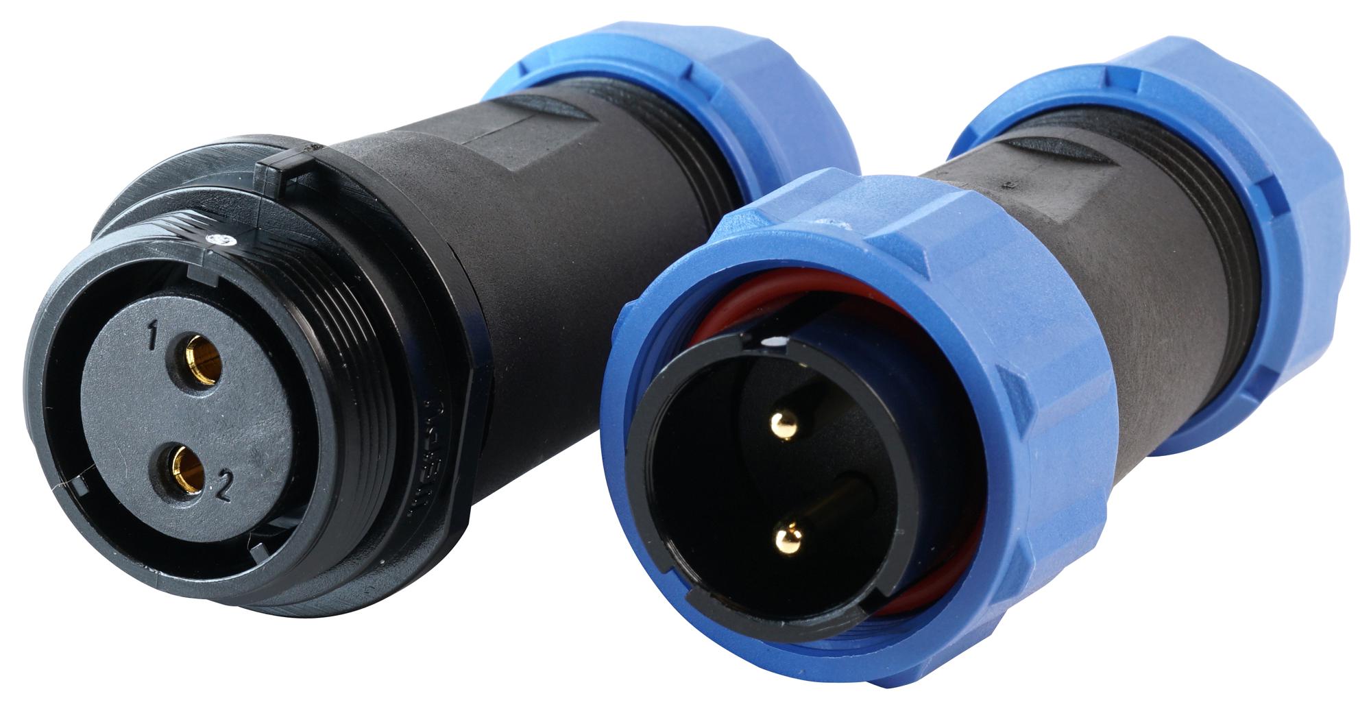 MP002591 INDUSTRIAL CIR CONNECTOR KIT, IP68, 2PC MULTICOMP PRO