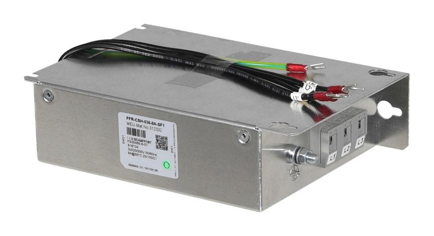 FFR-CSH-036-8A-SF1 RFI FILTER, FREQUENCY INVERTER, 8A MITSUBISHI