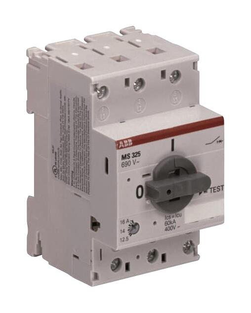 1SAM150000R1012 MOTOR STARTER, 3-PH, 7.5KW, 16A, 690V ABB