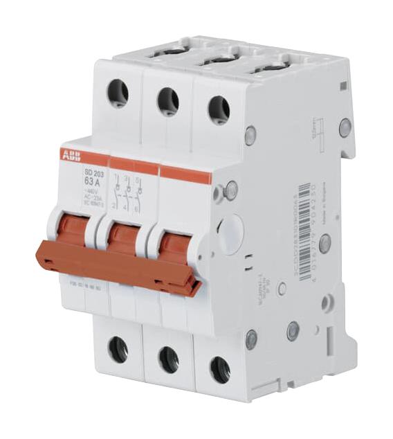 2CDD283101R0063 SD203/63 SWITCH DISCONNECTOR ABB