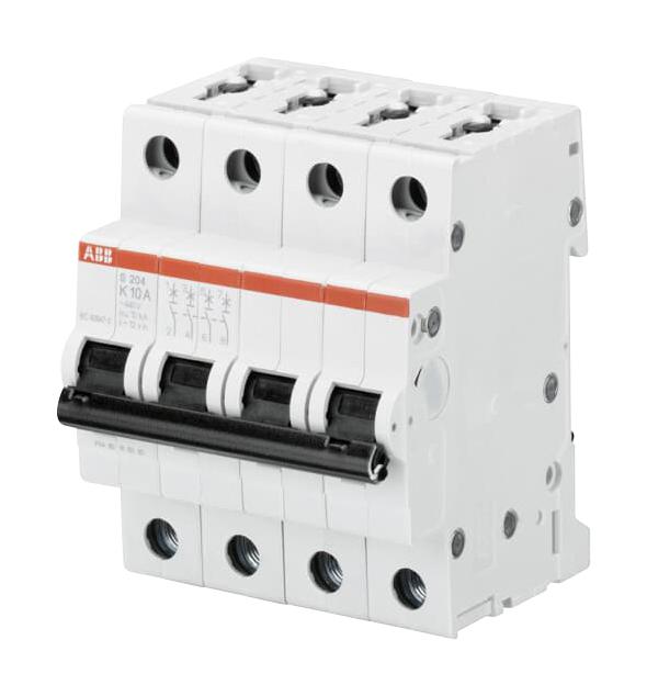 2CDS254001R0537 S204K32 4P MCB K32A 6KA ABB