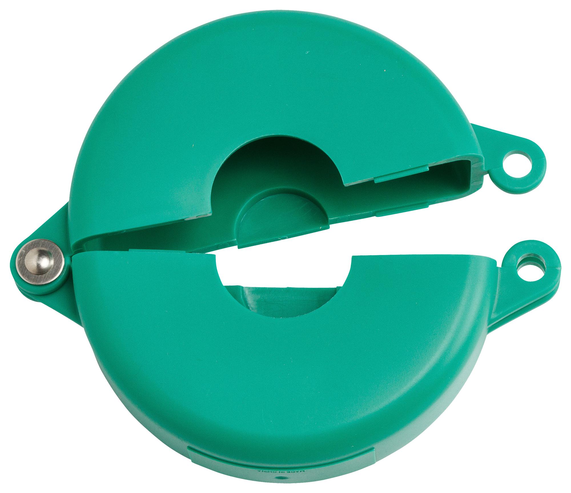 GATE VALVE LOCKOUTS GVLO 2.5-5 GREEN GATE VALVE LOCKOUT, GRN, PP BRADY