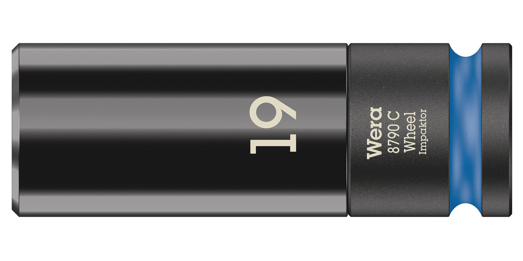 8790 C WHEEL IMPAKTOR 19,0 SOCKET, 19MM, HEX, 1/2" DRIVE WERA