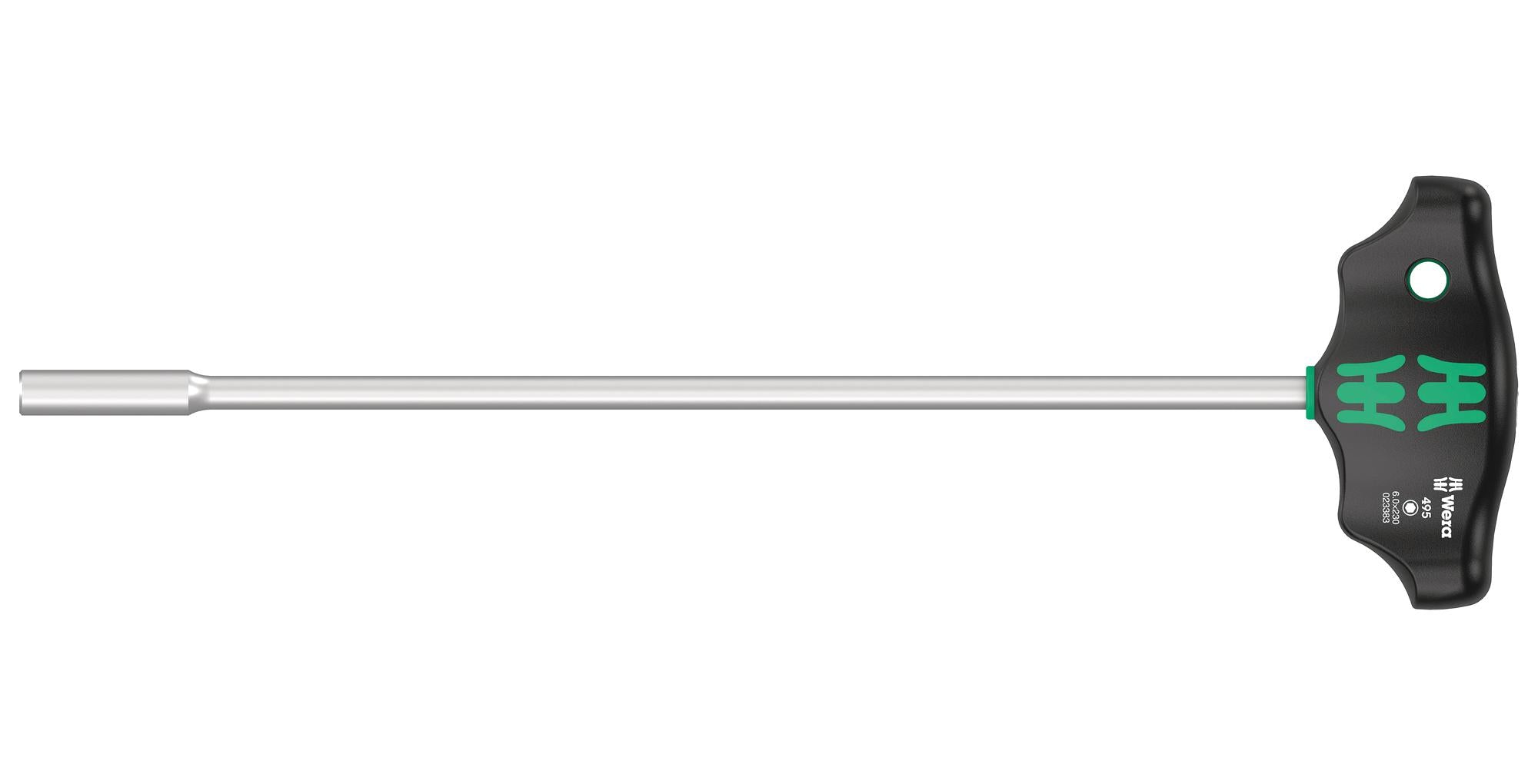 495   6 X 230 MM T-HANDLE SCREW DRIVER, 230MM, 6MM WERA
