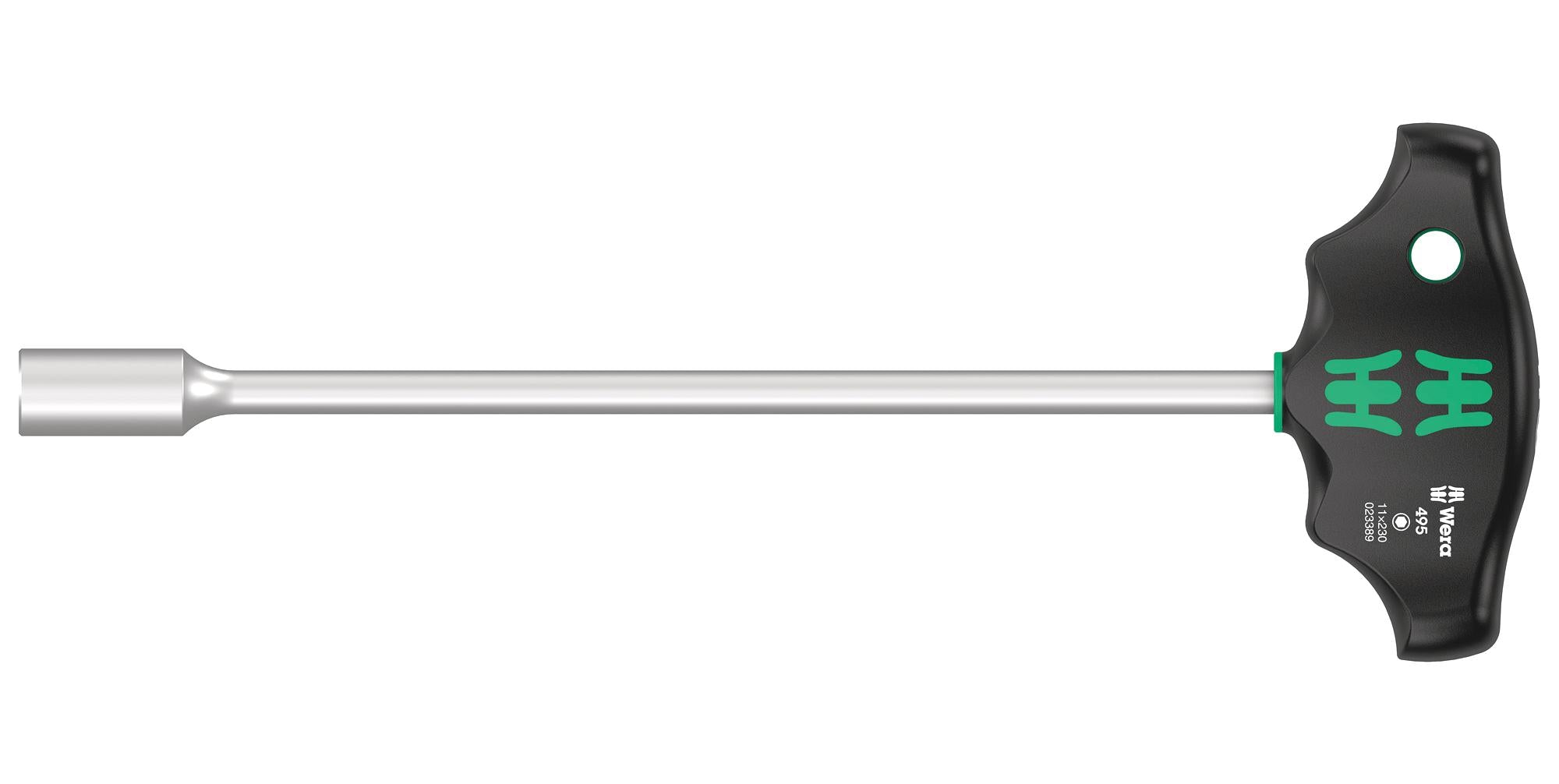 495   11 X 230 MM T-HANDLE SCREW DRIVER, 230MM, 11MM WERA