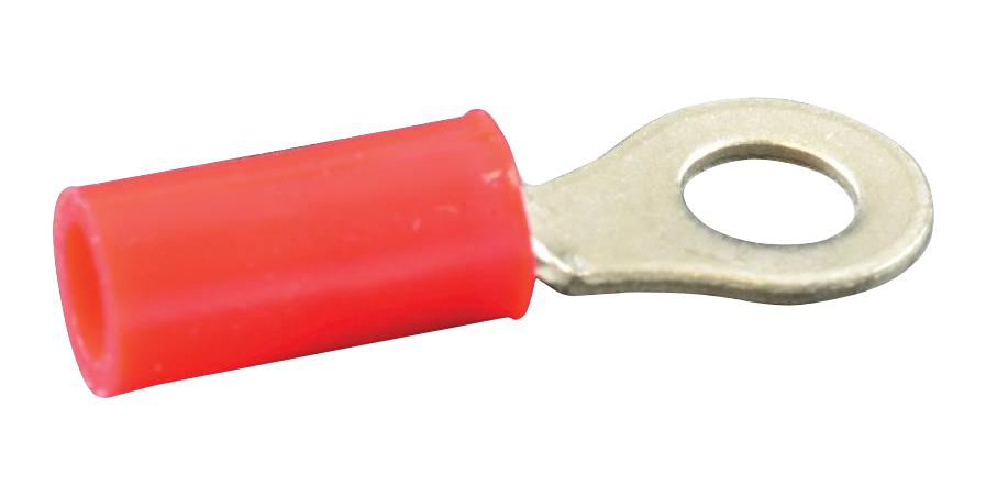 151730 RING TERM, M5, RED, 1.31MM2, 16AWG TE CONNECTIVITY