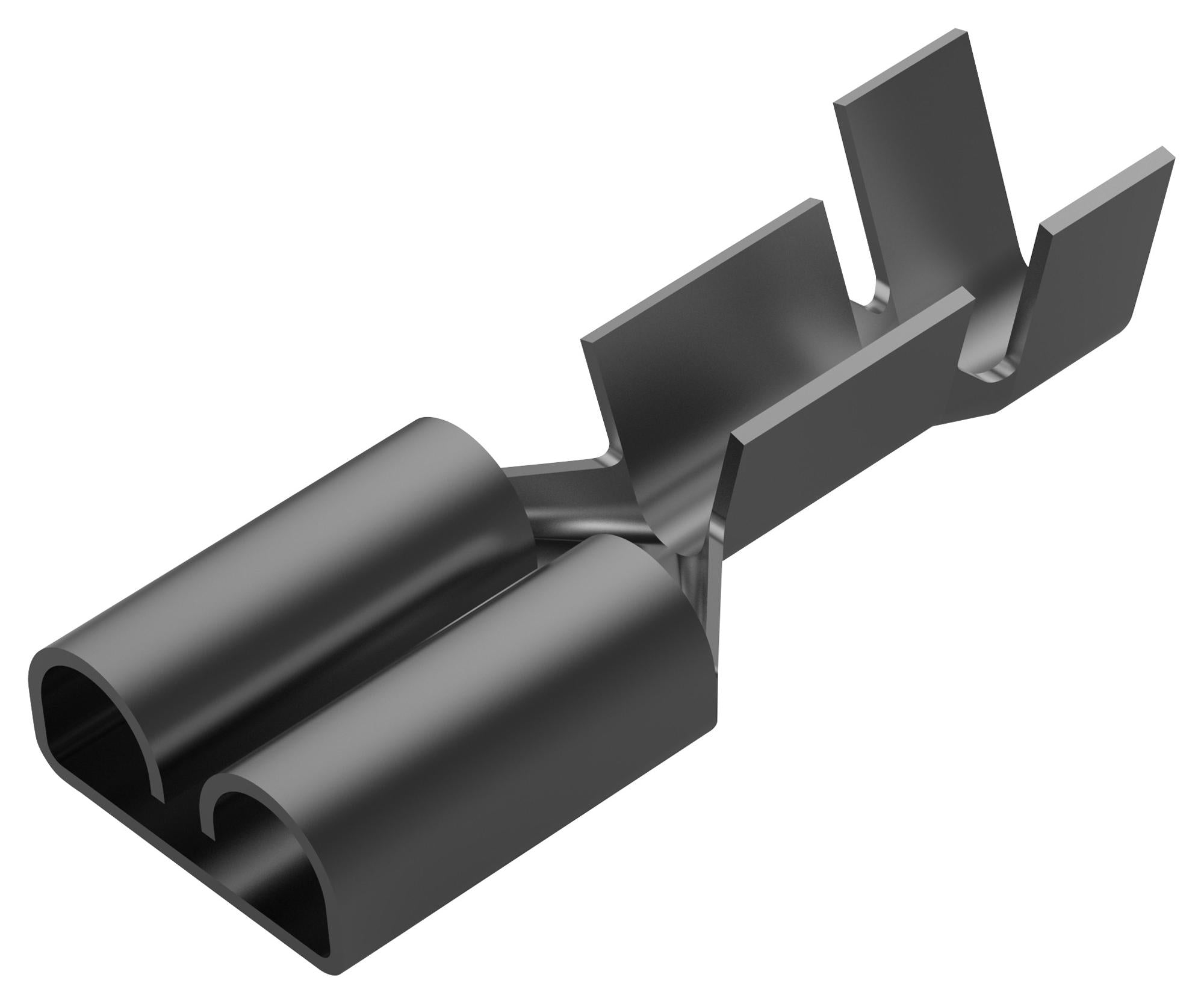 160927-4 OPEN BARREL SPLICE, 6.35 X 0.81MM AMP - TE CONNECTIVITY