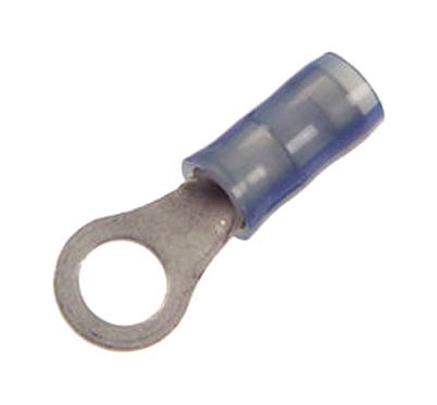 324048 RING TERM, M8, 5/16", BLU, 16.8MM2, 6AWG AMP - TE CONNECTIVITY