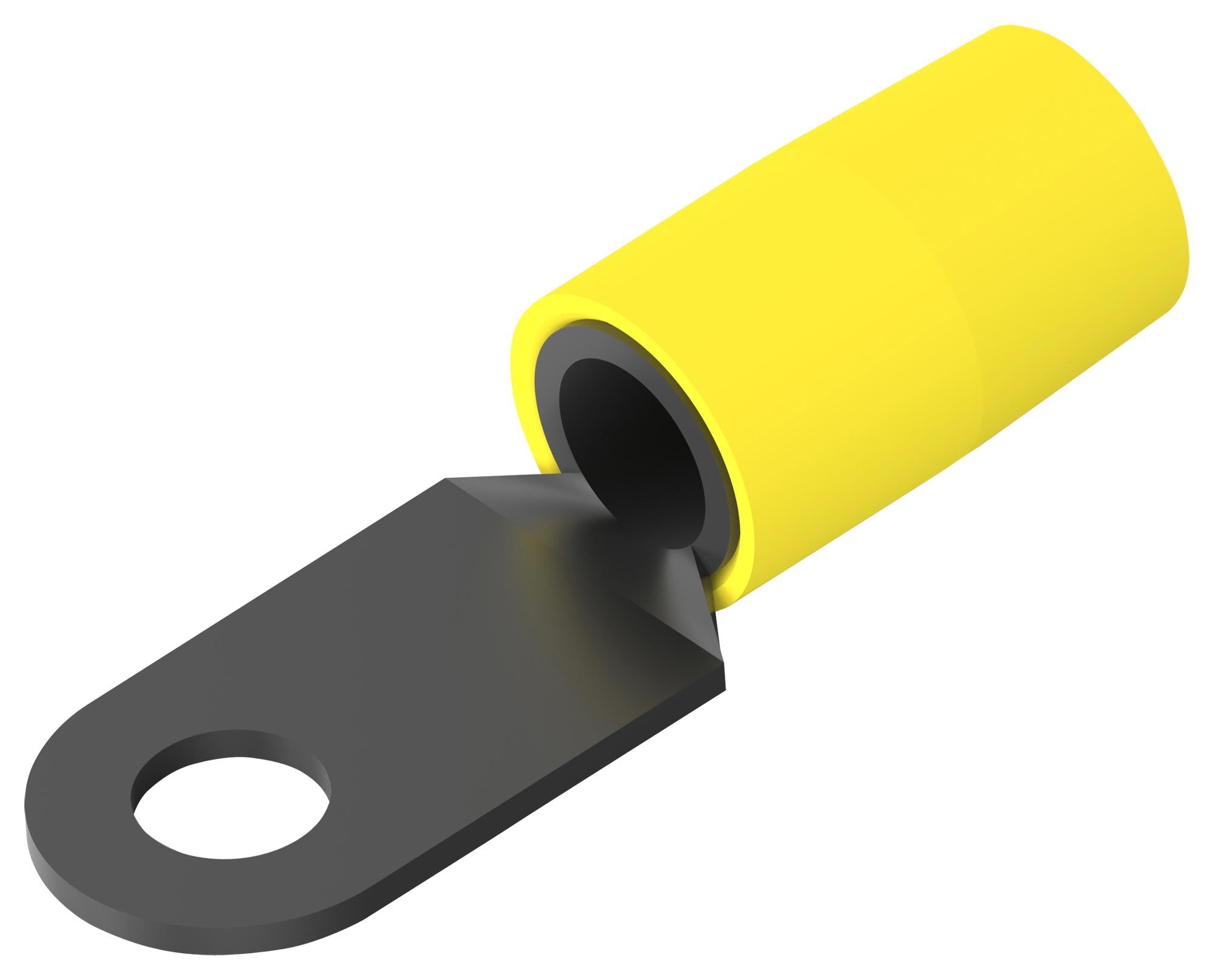 324050 RING TERM, M6, 1/4", 26.7MM2, 4AWG AMP - TE CONNECTIVITY