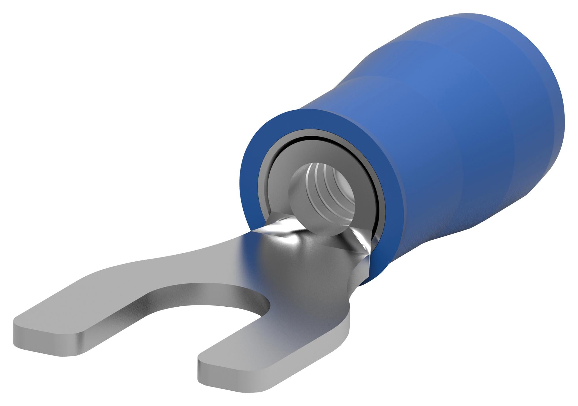 328281 SPADE TONGUE TERM, M3.5, #6, 14AWG, 2MM2 AMP - TE CONNECTIVITY